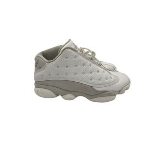 Air Jordan 13 Retro Low White Metallic Silver Sneakers Shoes 310810-100
